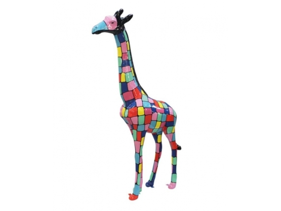 GIRAFFA IN RESINA 210 CM SMARTIES