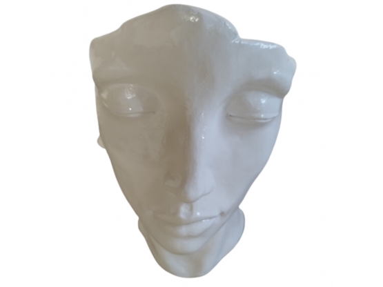 VOLTO IN RESINA H 48 CM