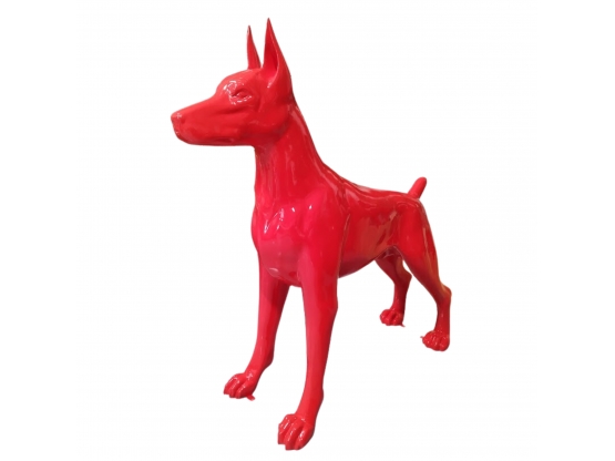 STATUA CANE DOBERMANN XXL - 180 CM