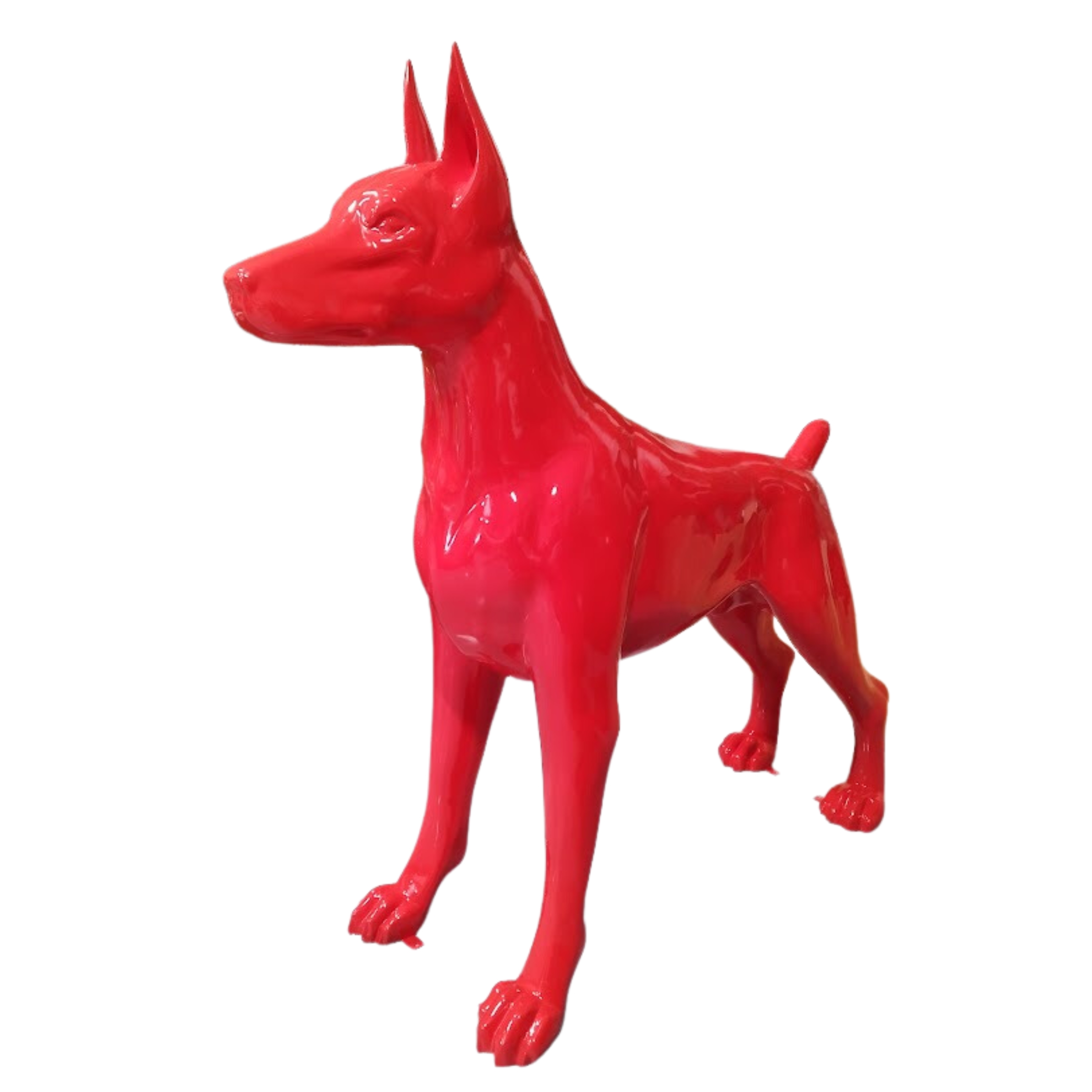 STATUA CANE DOBERMANN XXL - 180 CM