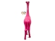 STATUA GIRAFFA ROSA IN RESINA 210 CM