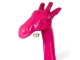 STATUA GIRAFFA ROSA IN RESINA 210 CM