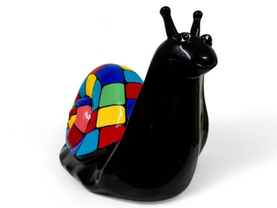 STATUA DI CHIOCCIOLA IN RESINA SMARTIES 100 CM
