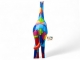 STATUA GIRAFFA MULTICOLOR IN RESINA 210 CM