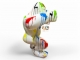 STATUA GORILLA IN RESINA 110 CM - BIANCO MULTICOLORE
