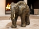 ELEFANTE IN RESINA LUNGHEZZA 100 CM
