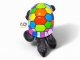 TARTARUGA IN RESINA SMARTIES 70 CM