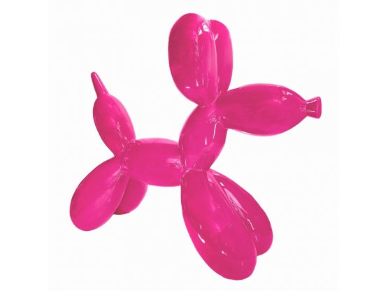Scultura Cane Pallone XXL in Resina - 180 CM