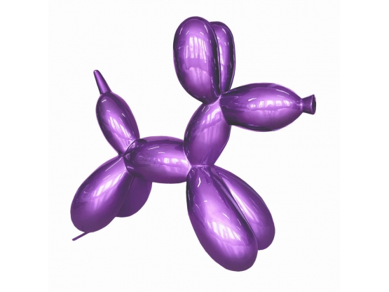 Scultura Cane Pallone XXL in Resina - 180 CM