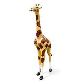 Giraffa in resina